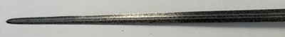 Lot 210 - A NORTH EUROPEAN RAPIER, EARLY 17TH CENTURY, WITH SILVER-ENCRUSTED HILT, 17TH CENTURY AND LATER