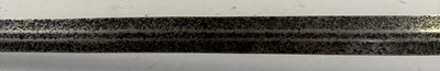 Lot 210 - A NORTH EUROPEAN RAPIER, EARLY 17TH CENTURY, WITH SILVER-ENCRUSTED HILT, 17TH CENTURY AND LATER