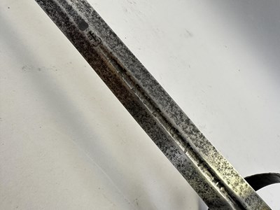 Lot 210 - A NORTH EUROPEAN RAPIER, EARLY 17TH CENTURY, WITH SILVER-ENCRUSTED HILT, 17TH CENTURY AND LATER