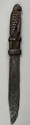 Lot 129 - A RARE VIKING KNIFE, 8TH/10TH CENTURY