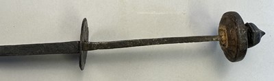 Lot 133 - A MEDIEVAL DAGGER, LATE 14TH/15TH CENTURY AND ANOTHER, 15TH CENTURY