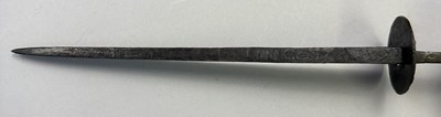 Lot 133 - A MEDIEVAL DAGGER, LATE 14TH/15TH CENTURY AND ANOTHER, 15TH CENTURY