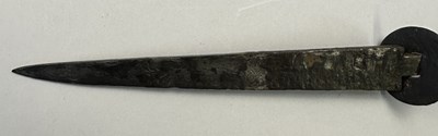 Lot 133 - A MEDIEVAL DAGGER, LATE 14TH/15TH CENTURY AND ANOTHER, 15TH CENTURY