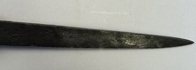 Lot 133 - A MEDIEVAL DAGGER, LATE 14TH/15TH CENTURY AND ANOTHER, 15TH CENTURY