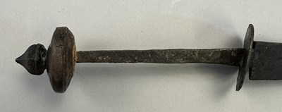 Lot 133 - A MEDIEVAL DAGGER, LATE 14TH/15TH CENTURY AND ANOTHER, 15TH CENTURY