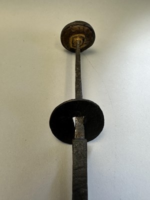 Lot 133 - A MEDIEVAL DAGGER, LATE 14TH/15TH CENTURY AND ANOTHER, 15TH CENTURY