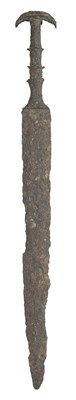 Lot 127 - A LURISTAN IRON AGE III DAGGER, CIRCA 900-600 B.C.