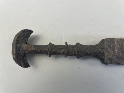 Lot 127 - A LURISTAN IRON AGE III DAGGER, CIRCA 900-600 B.C.