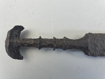 Lot 127 - A LURISTAN IRON AGE III DAGGER, CIRCA 900-600 B.C.