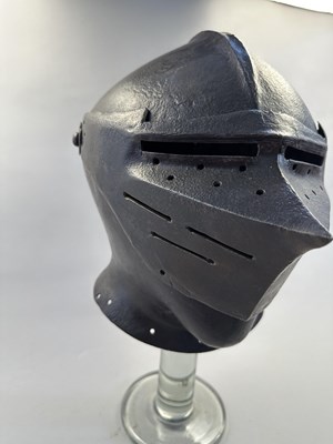 Lot 175 - A COMPOSITE CLOSE HELMET, CIRCA 1510-20, PROBABALY FLEMISH