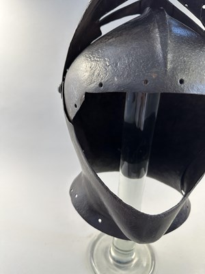 Lot 175 - A COMPOSITE CLOSE HELMET, CIRCA 1510-20, PROBABALY FLEMISH