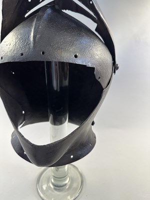 Lot 175 - A COMPOSITE CLOSE HELMET, CIRCA 1510-20, PROBABALY FLEMISH