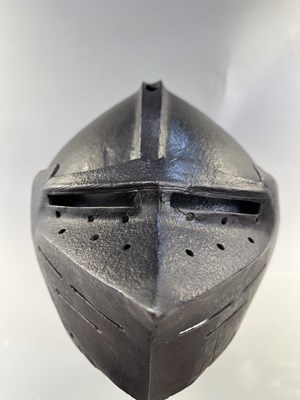 Lot 175 - A COMPOSITE CLOSE HELMET, CIRCA 1510-20, PROBABALY FLEMISH