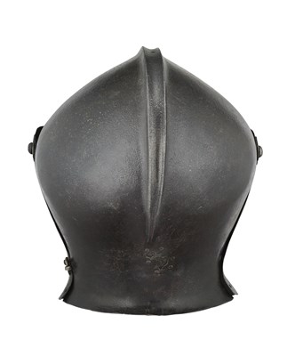 Lot 175 - A COMPOSITE CLOSE HELMET, CIRCA 1510-20, PROBABALY FLEMISH