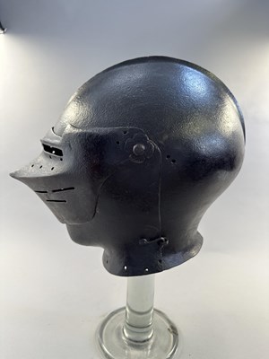 Lot 175 - A COMPOSITE CLOSE HELMET, CIRCA 1510-20, PROBABALY FLEMISH