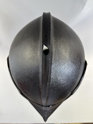 Lot 175 - A COMPOSITE CLOSE HELMET, CIRCA 1510-20, PROBABALY FLEMISH