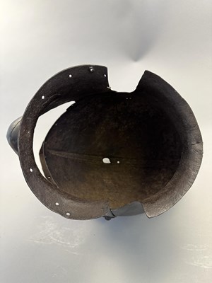 Lot 175 - A COMPOSITE CLOSE HELMET, CIRCA 1510-20, PROBABALY FLEMISH