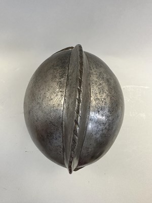 Lot 177 - A RARE NORTH ITALIAN COMB MORION, CIRCA 1540-50