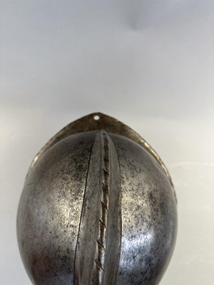 Lot 177 - A RARE NORTH ITALIAN COMB MORION, CIRCA 1540-50