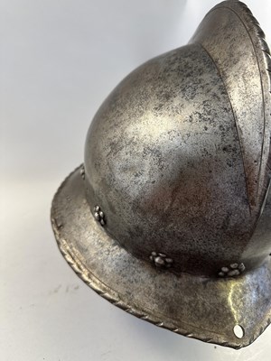 Lot 177 - A RARE NORTH ITALIAN COMB MORION, CIRCA 1540-50