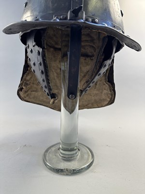 Lot 180 - A RARE WELL-MADE ZISCHÄGGE OF SIEGE WEIGHT, MID-17TH CENTURY, SOUTH GERMAN OR EAST EUROPEAN