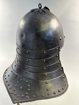 Lot 181 - A RARE ZISCHÄGGE OF SIEGE WEIGHT, MID-17TH CENTURY, SOUTH GERMAN OR EAST EUROPEAN