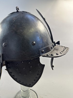Lot 181 - A RARE ZISCHÄGGE OF SIEGE WEIGHT, MID-17TH CENTURY, SOUTH GERMAN OR EAST EUROPEAN