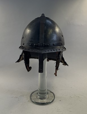 Lot 181 - A RARE ZISCHÄGGE OF SIEGE WEIGHT, MID-17TH CENTURY, SOUTH GERMAN OR EAST EUROPEAN