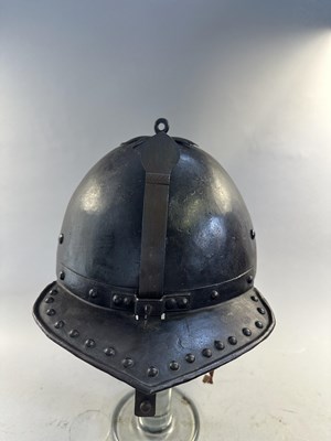 Lot 181 - A RARE ZISCHÄGGE OF SIEGE WEIGHT, MID-17TH CENTURY, SOUTH GERMAN OR EAST EUROPEAN