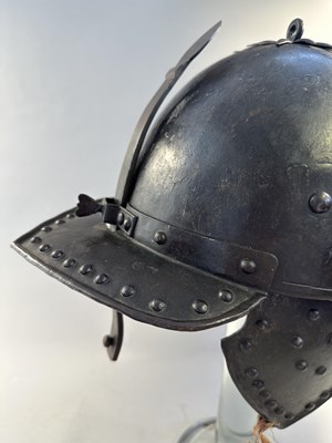 Lot 181 - A RARE ZISCHÄGGE OF SIEGE WEIGHT, MID-17TH CENTURY, SOUTH GERMAN OR EAST EUROPEAN