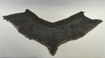 Lot 182 - A RARE EUROPEAN MAIL CAPE OR PISAIN, LATE 15TH/EARLY 16TH CENTURY, PROBABLY GERMAN