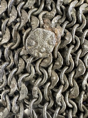 Lot 182 - A RARE EUROPEAN MAIL CAPE OR PISAIN, LATE 15TH/EARLY 16TH CENTURY, PROBABLY GERMAN