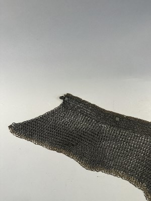 Lot 182 - A RARE EUROPEAN MAIL CAPE OR PISAIN, LATE 15TH/EARLY 16TH CENTURY, PROBABLY GERMAN