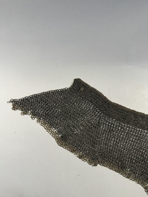 Lot 182 - A RARE EUROPEAN MAIL CAPE OR PISAIN, LATE 15TH/EARLY 16TH CENTURY, PROBABLY GERMAN