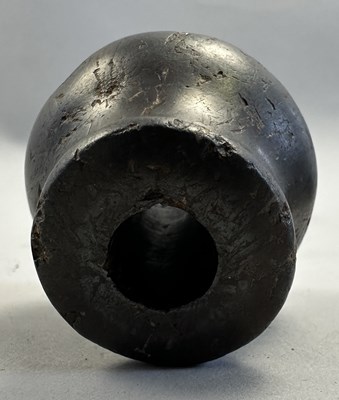 Lot 119 - A HAEMATITE MACE HEAD, POSSIBLY EGYPTIAN, 4TH/3RD MILLENIUM B.C.