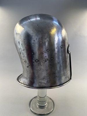 Lot 260 - A RARE ITALIAN BARBUTA, THE SKULL, MILANESE LATE 15TH CENTURY