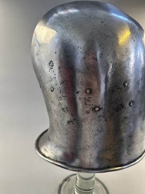 Lot 260 - A RARE ITALIAN BARBUTA, THE SKULL, MILANESE LATE 15TH CENTURY