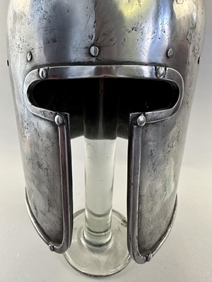 Lot 260 - A RARE ITALIAN BARBUTA, THE SKULL, MILANESE LATE 15TH CENTURY