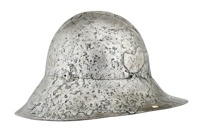 Lot 174 - A VERY RARE KETTLE HAT OF NOTABLE WEIGHT, THIRD QUARTER OF THE 15TH CENTURY, WESTERN EUROPEAN