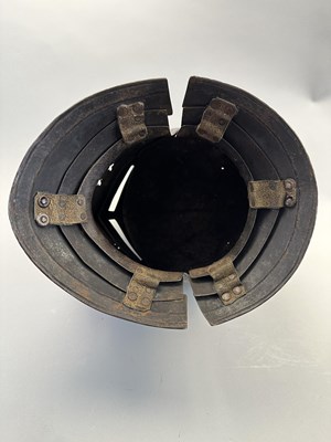 Lot 176 - A RARE SOUTH GERMAN CLOSE HELMET, CIRCA 1560