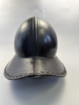 Lot 179 - A NORTH EUROPEAN HEAVY HELMET OF OFFICER'S QUALITY, CIRCA 1620-30