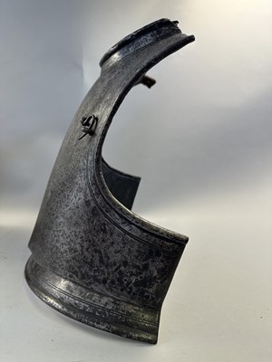 Lot 185 - A NORTH EUROPEAN SIEGE-WEIGHT CUIRASS, MID-17TH CENTURY