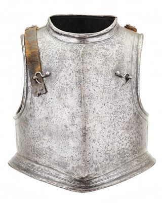 Lot 185 - A NORTH EUROPEAN SIEGE-WEIGHT CUIRASS, MID-17TH CENTURY