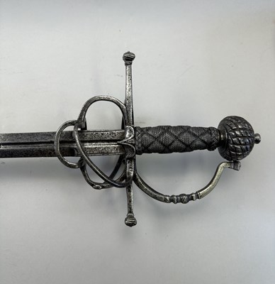 Lot 156 - A RARE ITALIAN RAPIER, CIRCA 1540