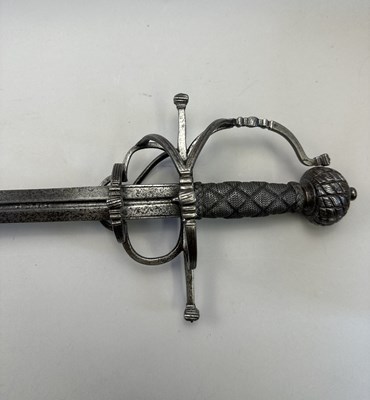 Lot 156 - A RARE ITALIAN RAPIER, CIRCA 1540