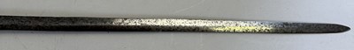 Lot 161 - A FINE ENGLISH DISH-HILT RAPIER, MID-17TH CENTURY