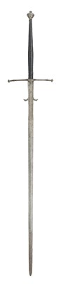 Lot 155 - A TWO HAND SWORD, EARLY 16TH CENTURY, PROBABLY SPANISH