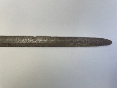 Lot 155 - A TWO HAND SWORD, EARLY 16TH CENTURY, PROBABLY SPANISH