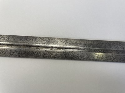 Lot 155 - A TWO HAND SWORD, EARLY 16TH CENTURY, PROBABLY SPANISH