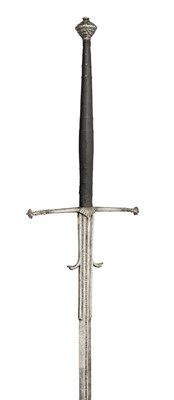 Lot 155 - A TWO HAND SWORD, EARLY 16TH CENTURY, PROBABLY SPANISH